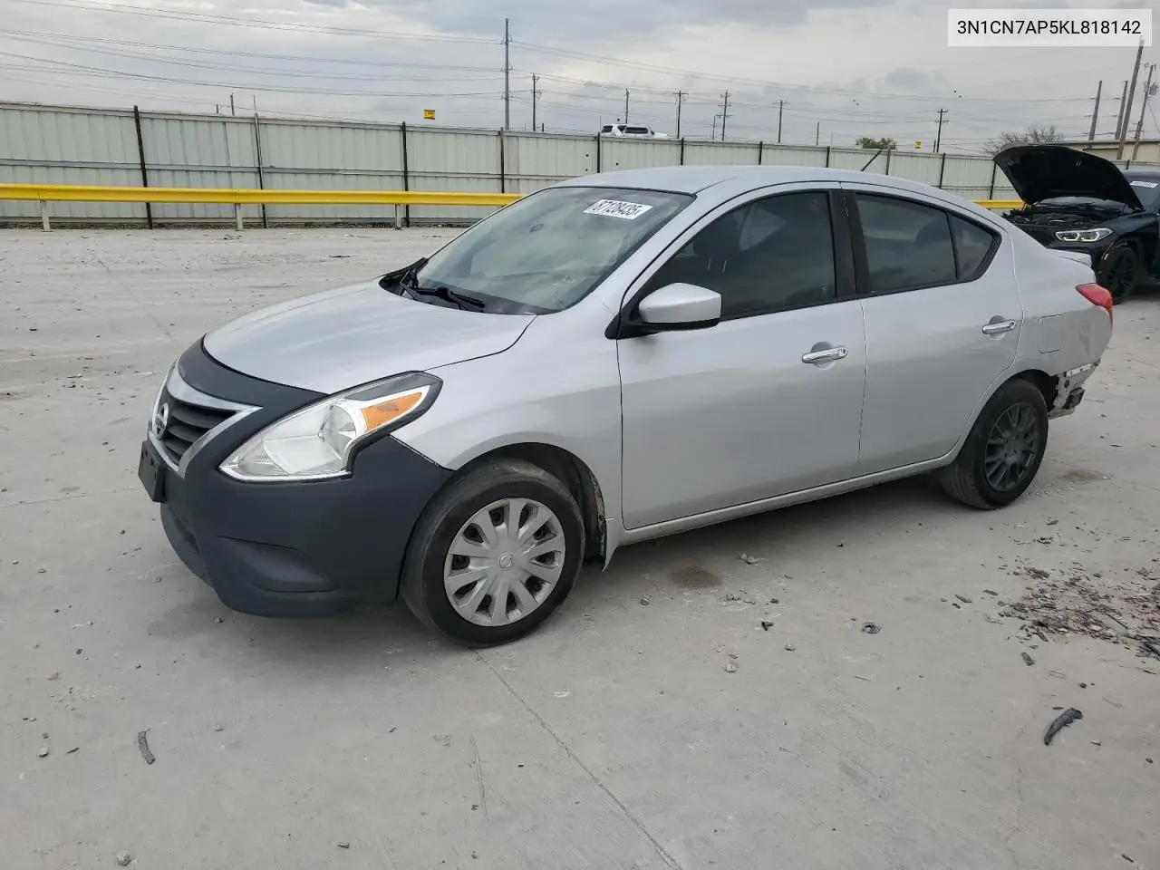 3N1CN7AP5KL818142 2019 Nissan Versa S