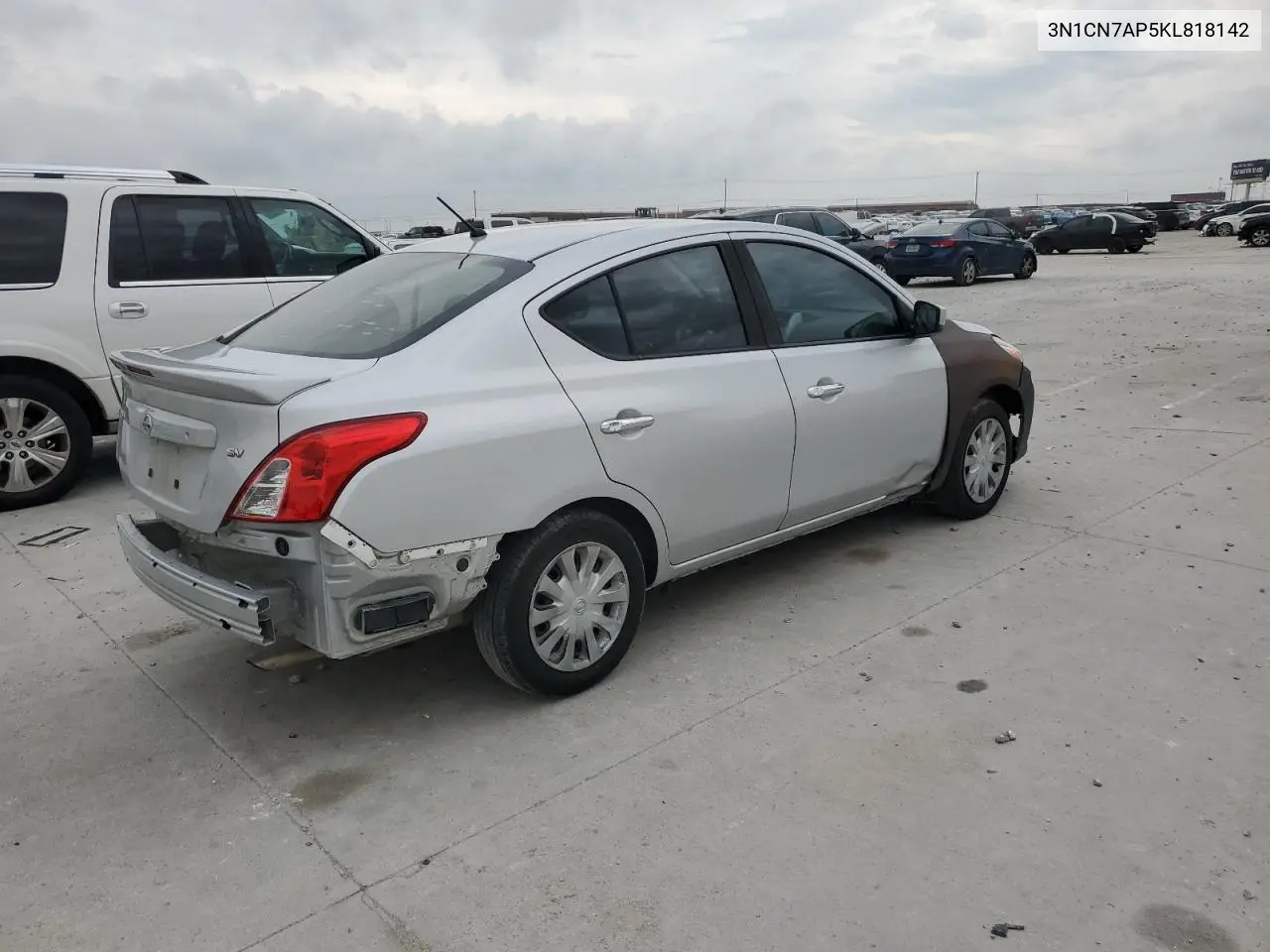 3N1CN7AP5KL818142 2019 Nissan Versa S