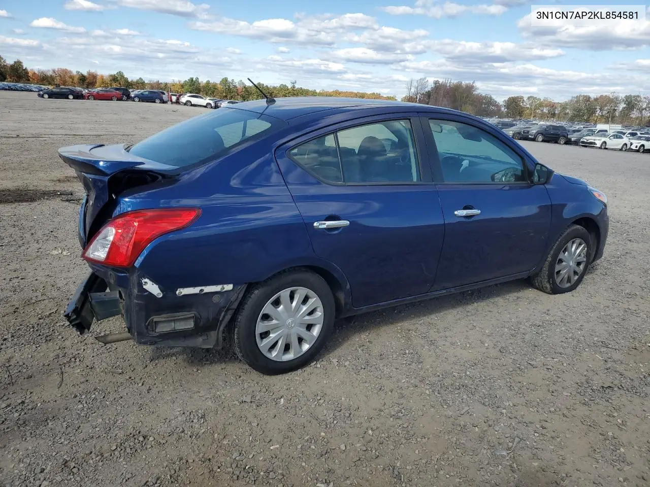 3N1CN7AP2KL854581 2019 Nissan Versa S