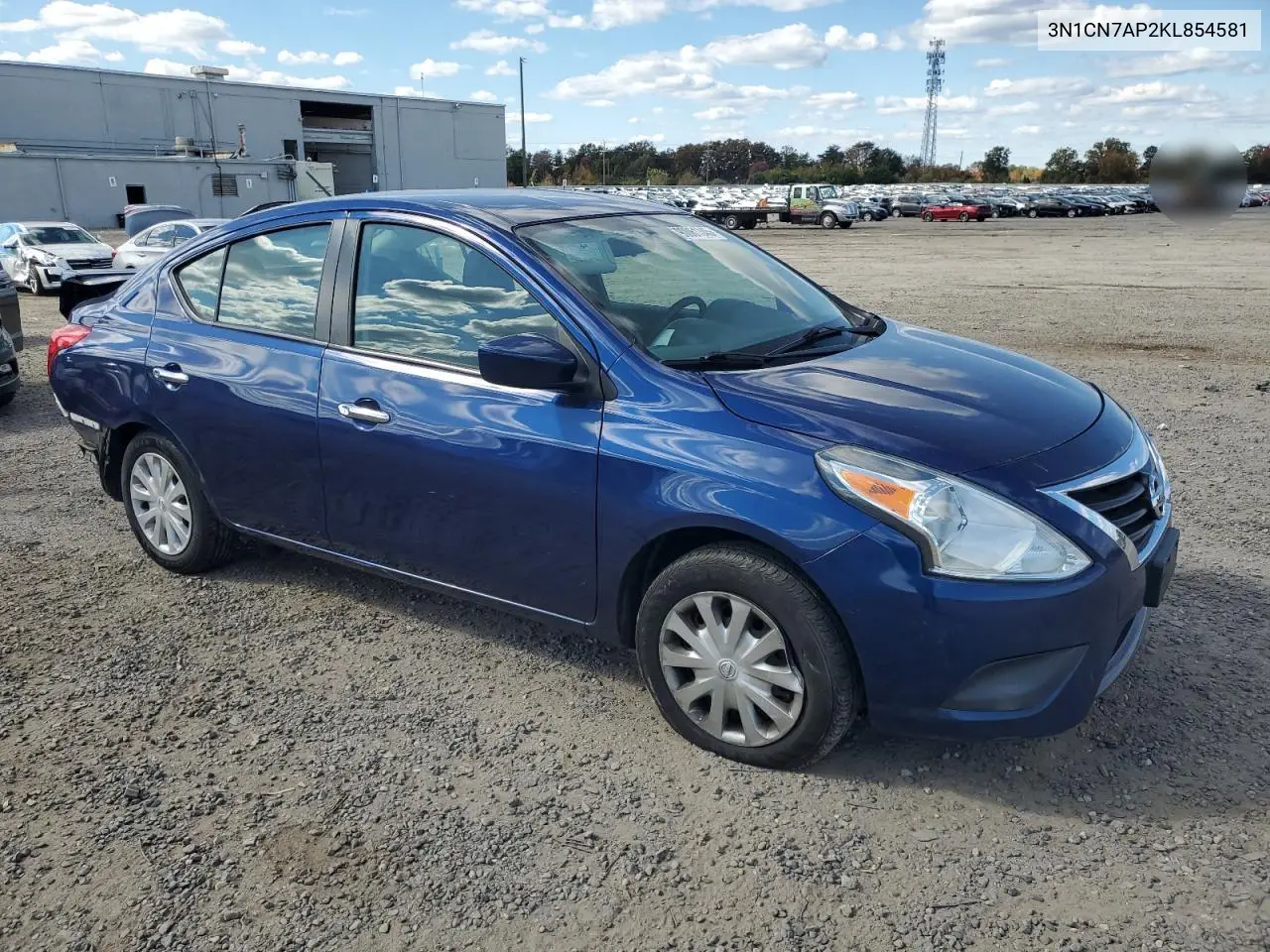 3N1CN7AP2KL854581 2019 Nissan Versa S