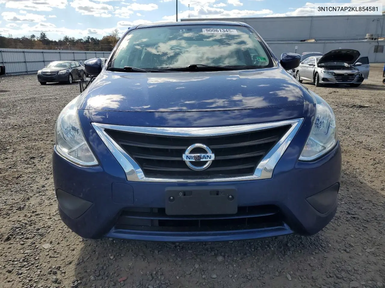3N1CN7AP2KL854581 2019 Nissan Versa S