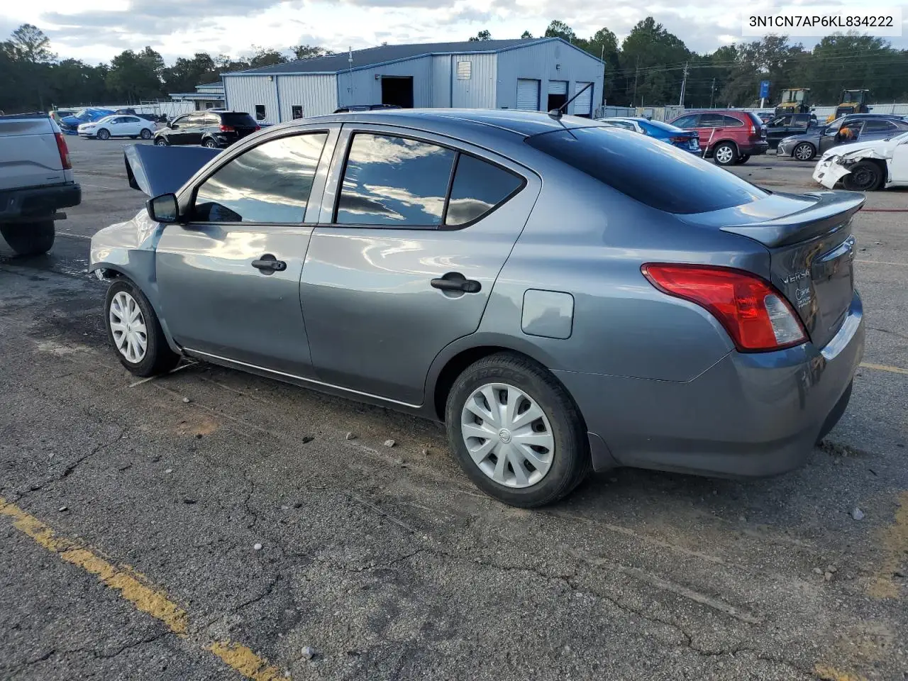 3N1CN7AP6KL834222 2019 Nissan Versa S