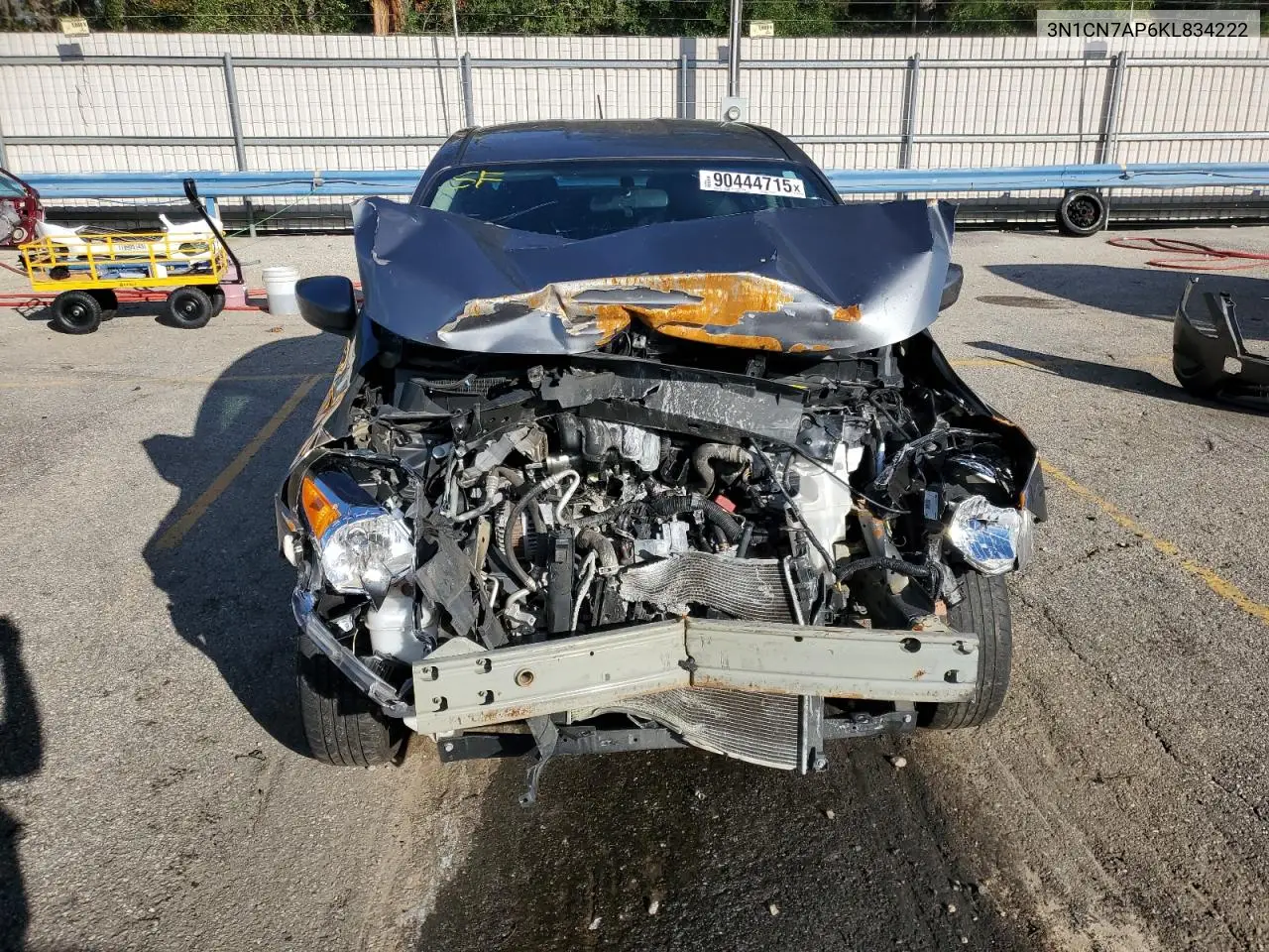 3N1CN7AP6KL834222 2019 Nissan Versa S