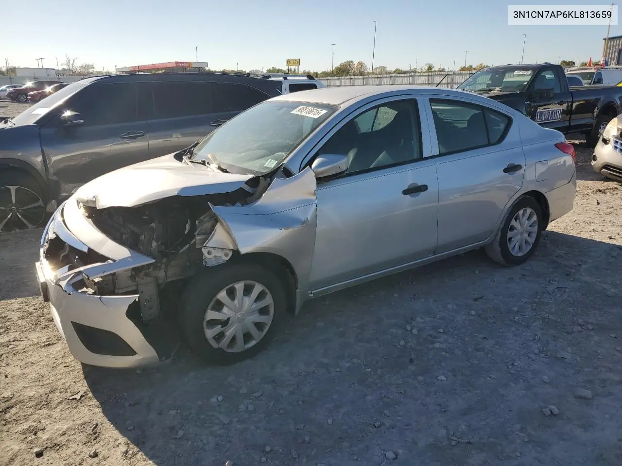 3N1CN7AP6KL813659 2019 Nissan Versa S