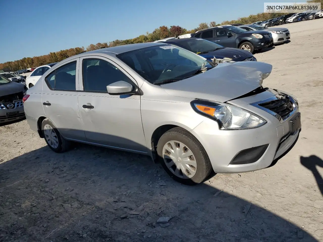 3N1CN7AP6KL813659 2019 Nissan Versa S