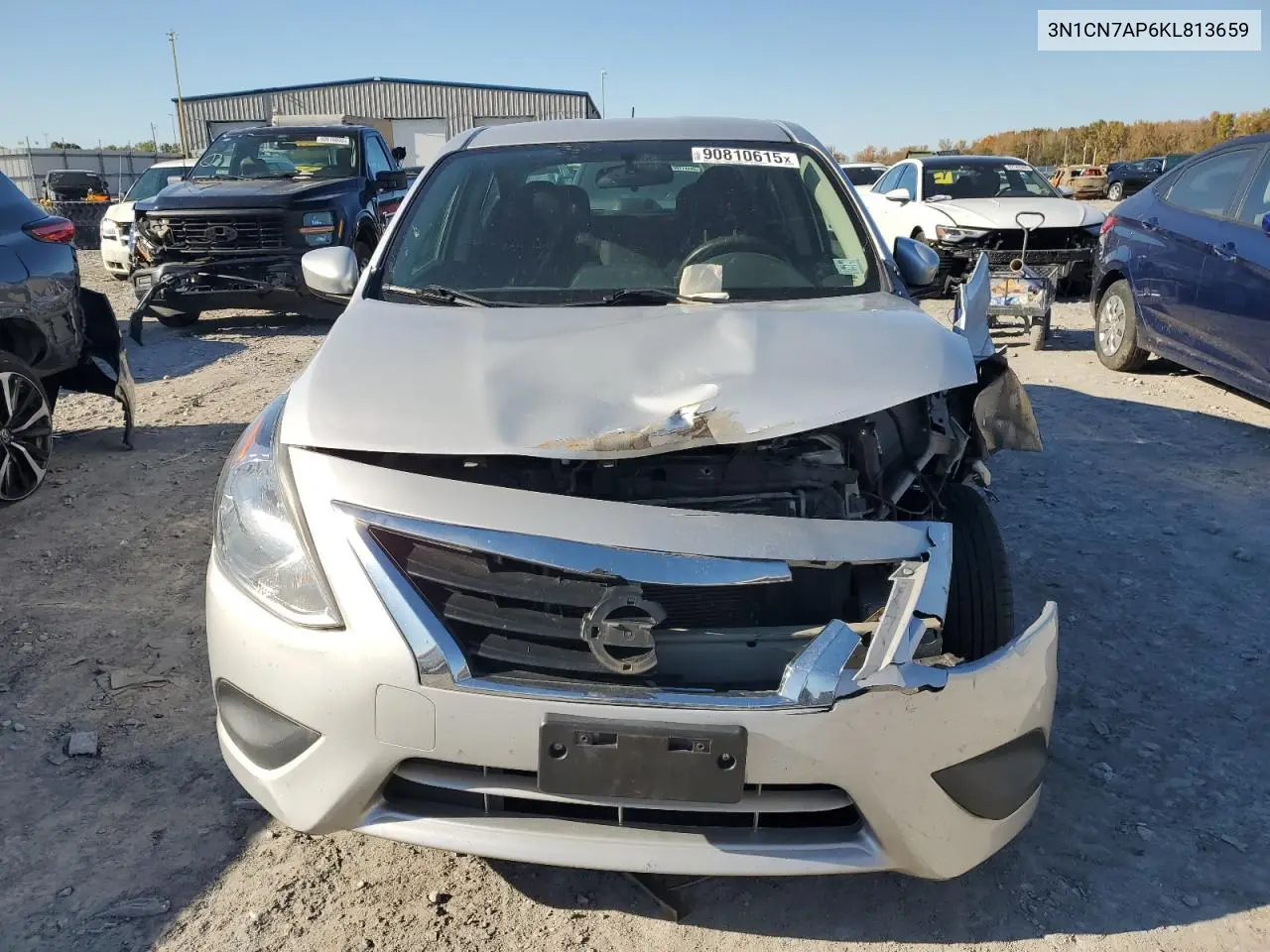 3N1CN7AP6KL813659 2019 Nissan Versa S