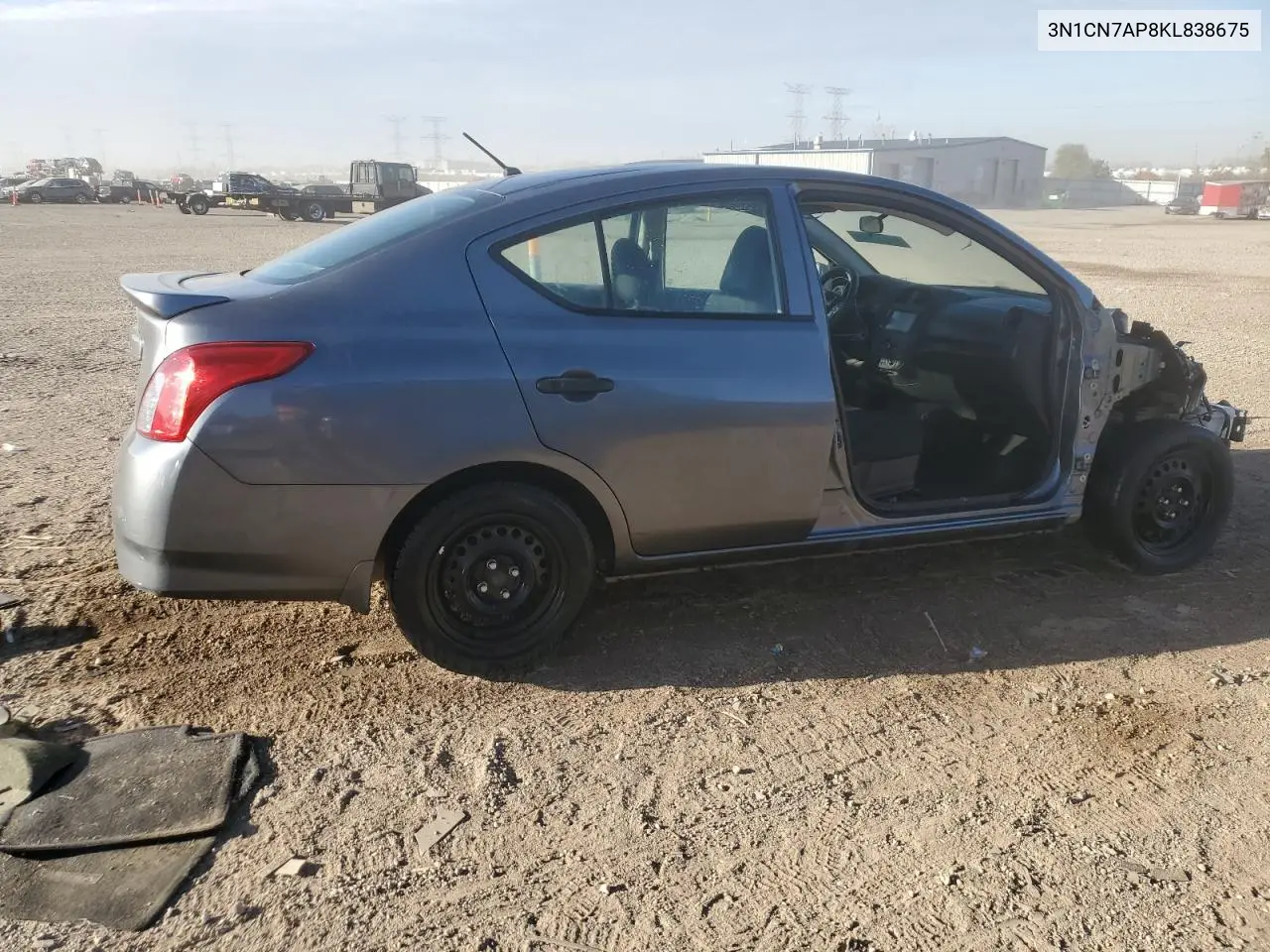 3N1CN7AP8KL838675 2019 Nissan Versa S