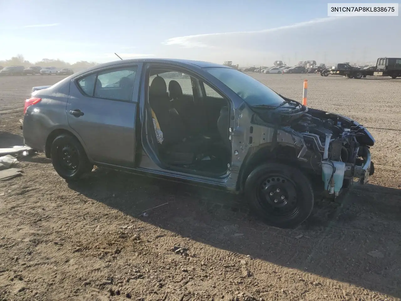 3N1CN7AP8KL838675 2019 Nissan Versa S