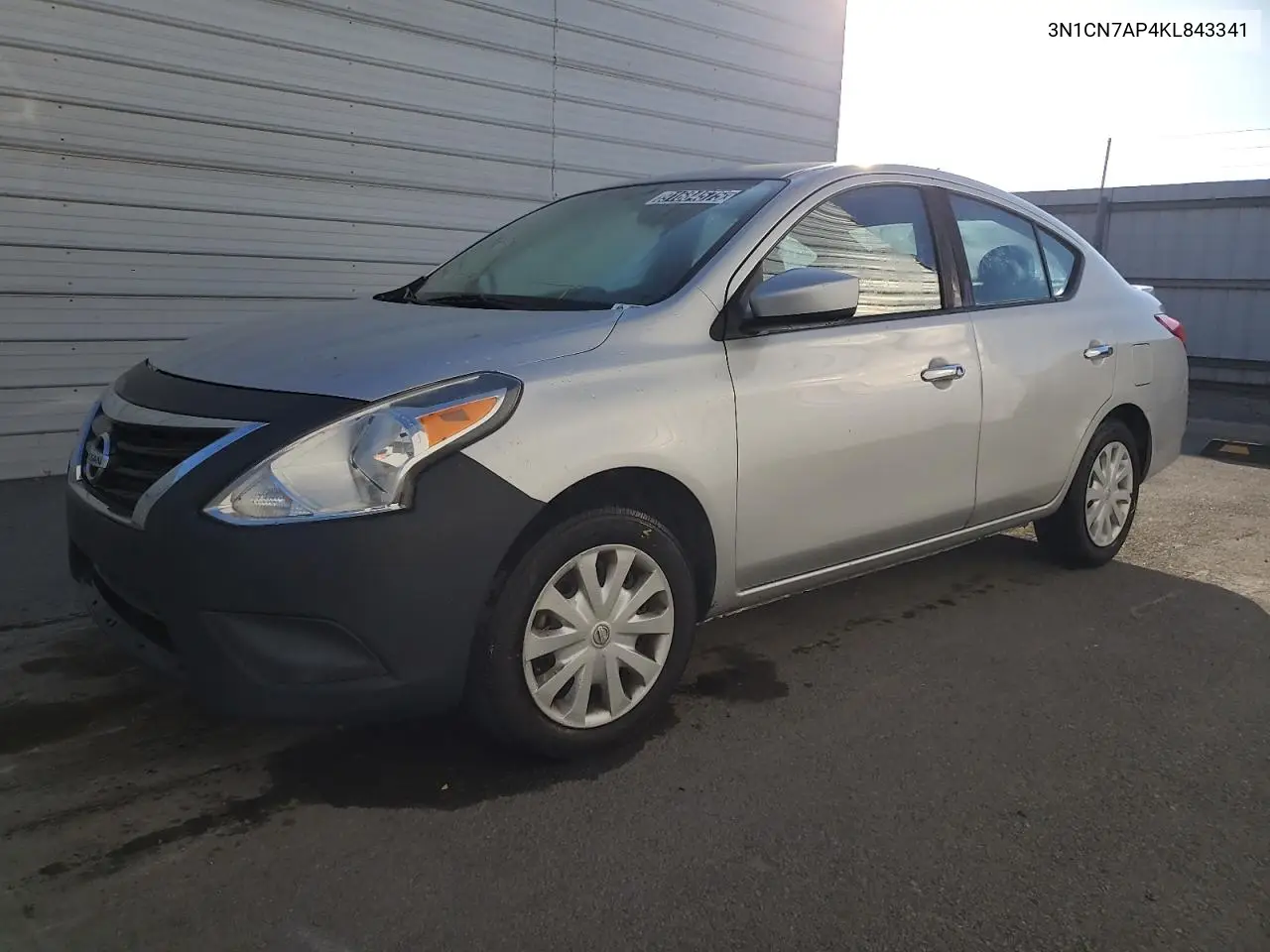 3N1CN7AP4KL843341 2019 Nissan Versa S