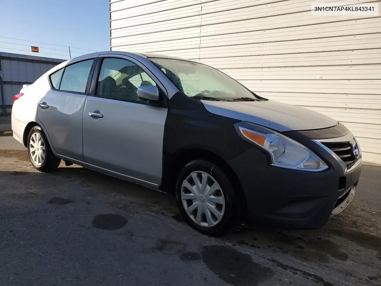 3N1CN7AP4KL843341 2019 Nissan Versa S