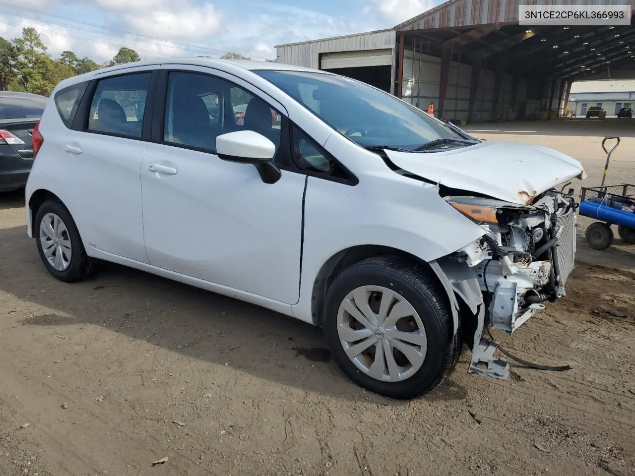 3N1CE2CP6KL366993 2019 Nissan Versa Note S