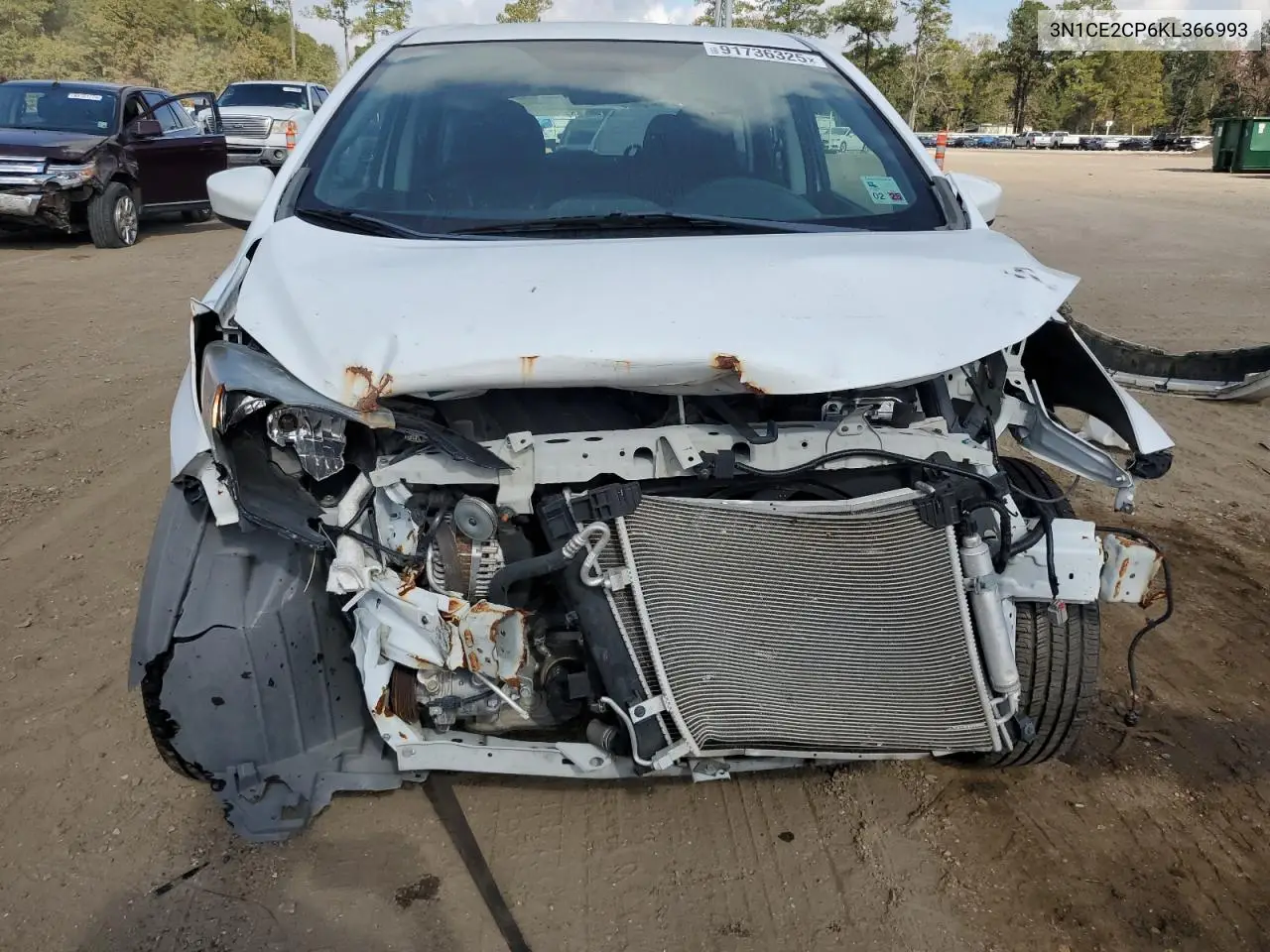 3N1CE2CP6KL366993 2019 Nissan Versa Note S