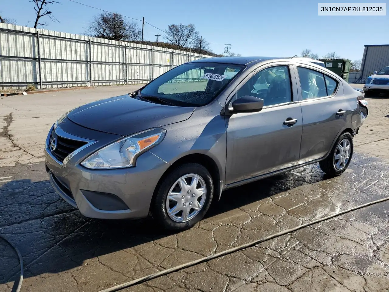3N1CN7AP7KL812035 2019 Nissan Versa S