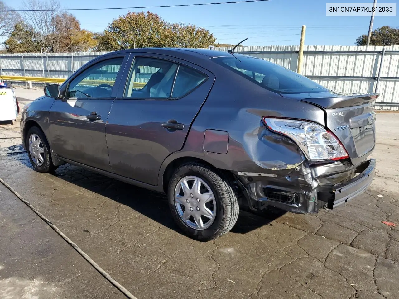 3N1CN7AP7KL812035 2019 Nissan Versa S