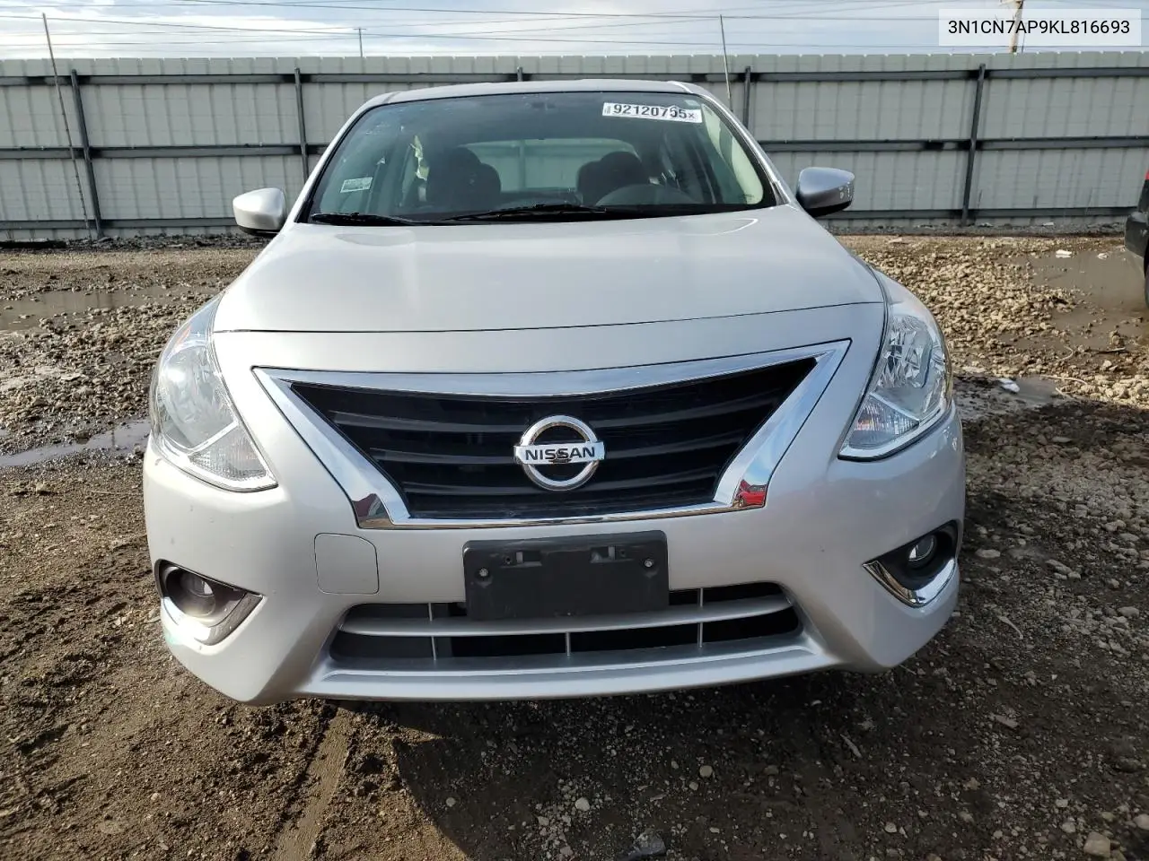 3N1CN7AP9KL816930 2019 Nissan Versa S