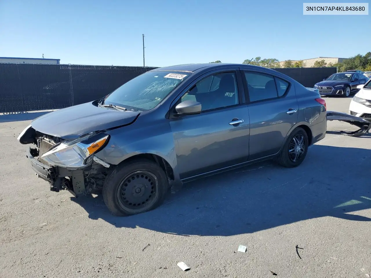 3N1CN7AP4KL843680 2019 Nissan Versa S