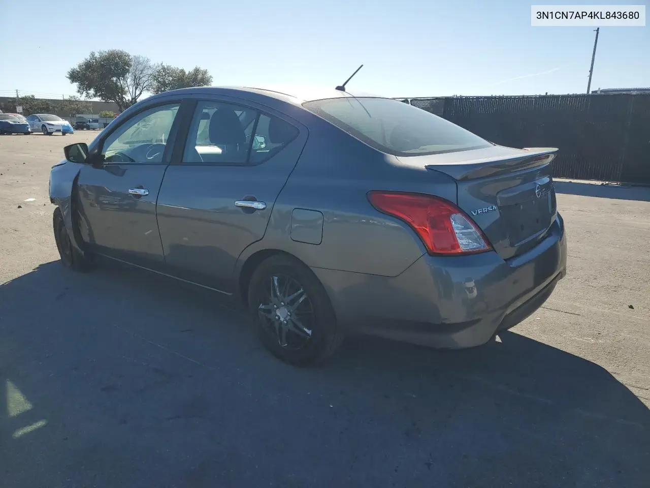 3N1CN7AP4KL843680 2019 Nissan Versa S