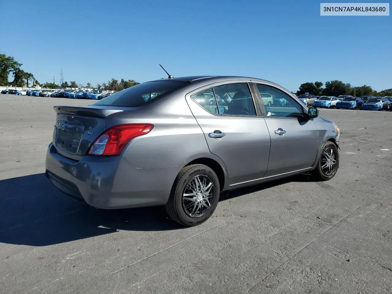 3N1CN7AP4KL843680 2019 Nissan Versa S