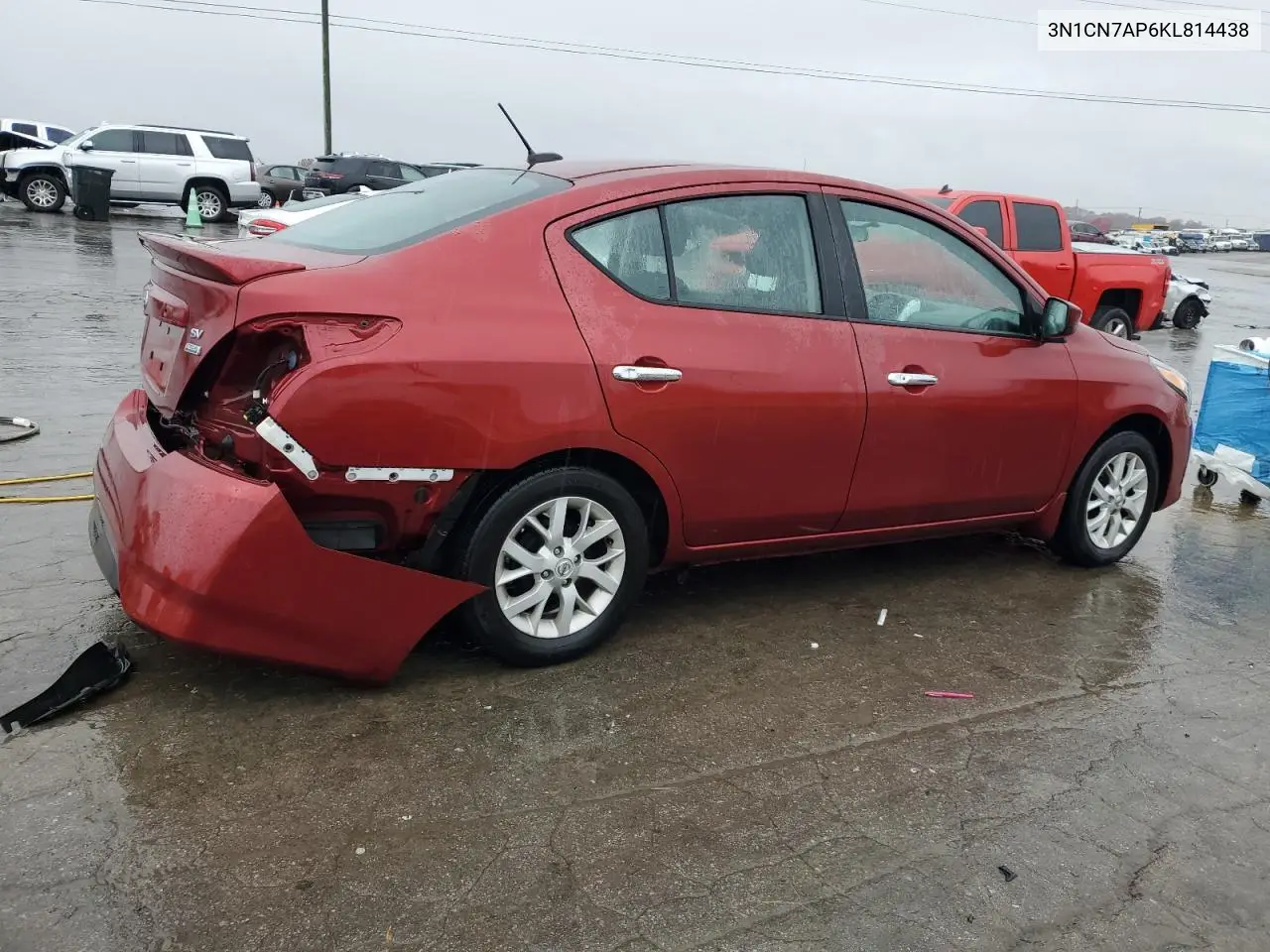 3N1CN7AP6KL814438 2019 Nissan Versa S