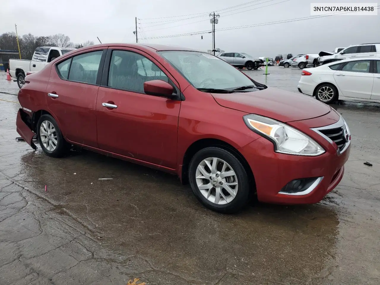 3N1CN7AP6KL814438 2019 Nissan Versa S