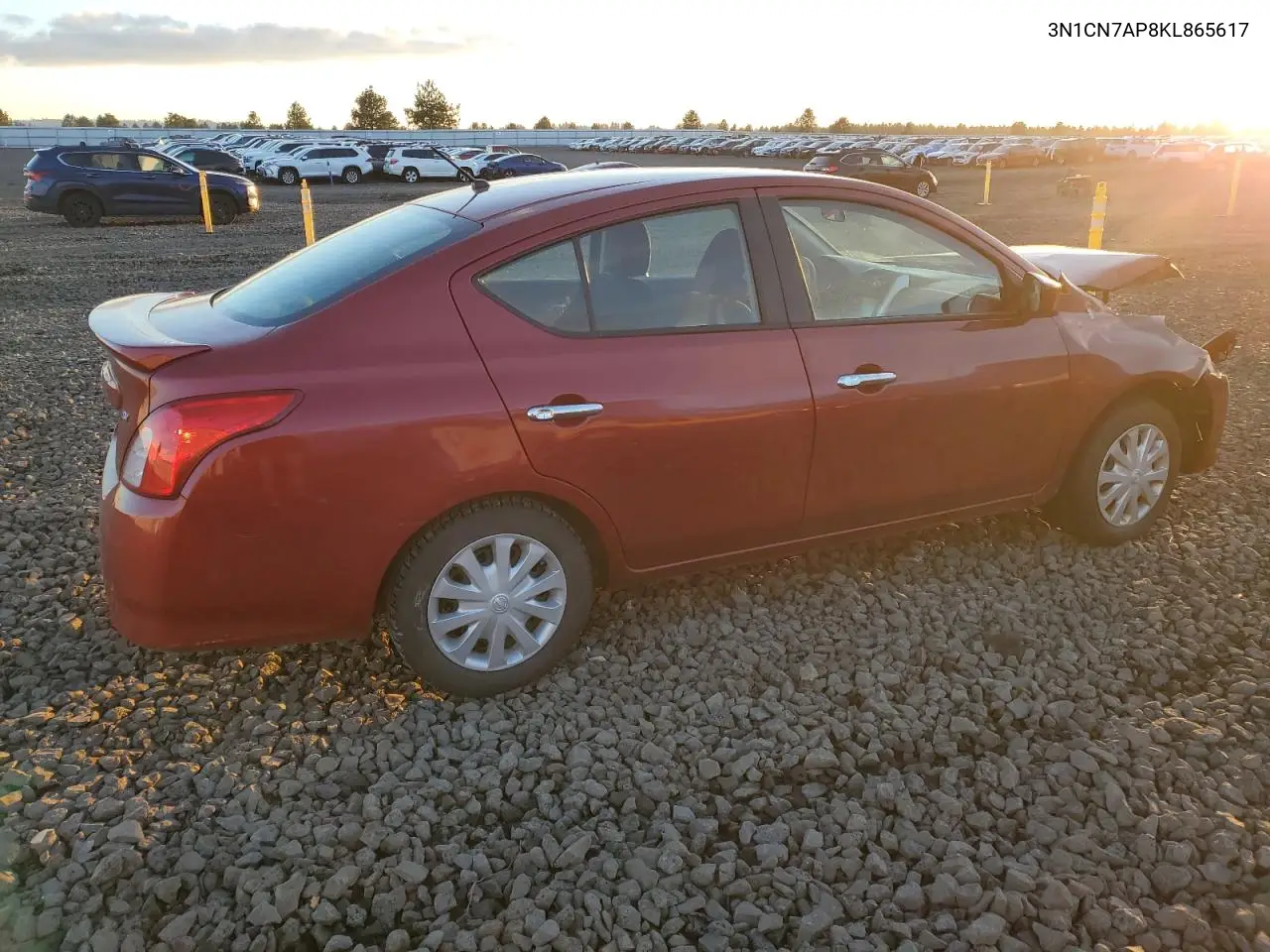 3N1CN7AP8KL865617 2019 Nissan Versa S
