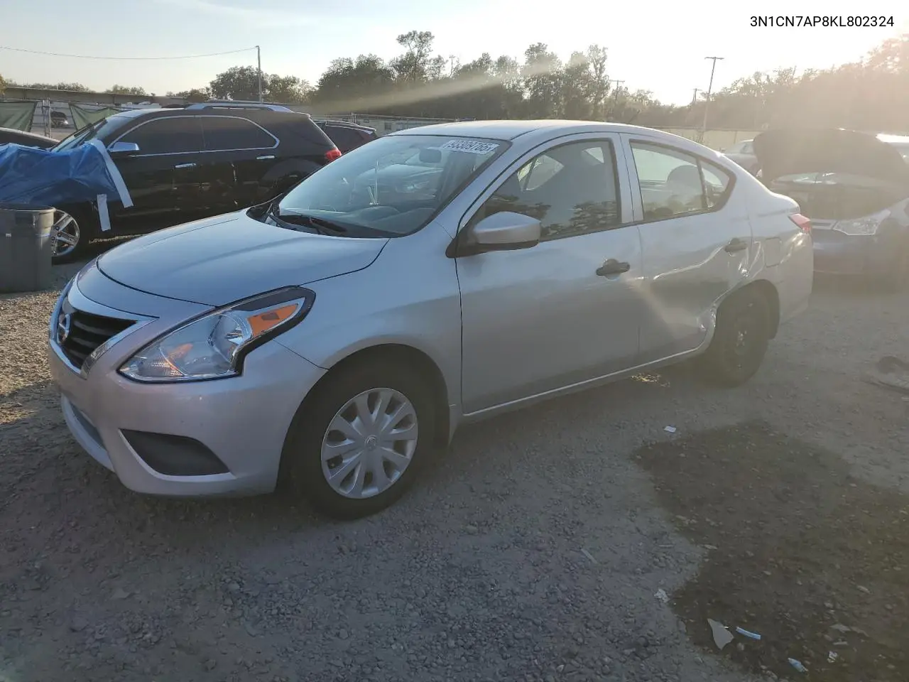 3N1CN7AP8KL802324 2019 Nissan Versa S