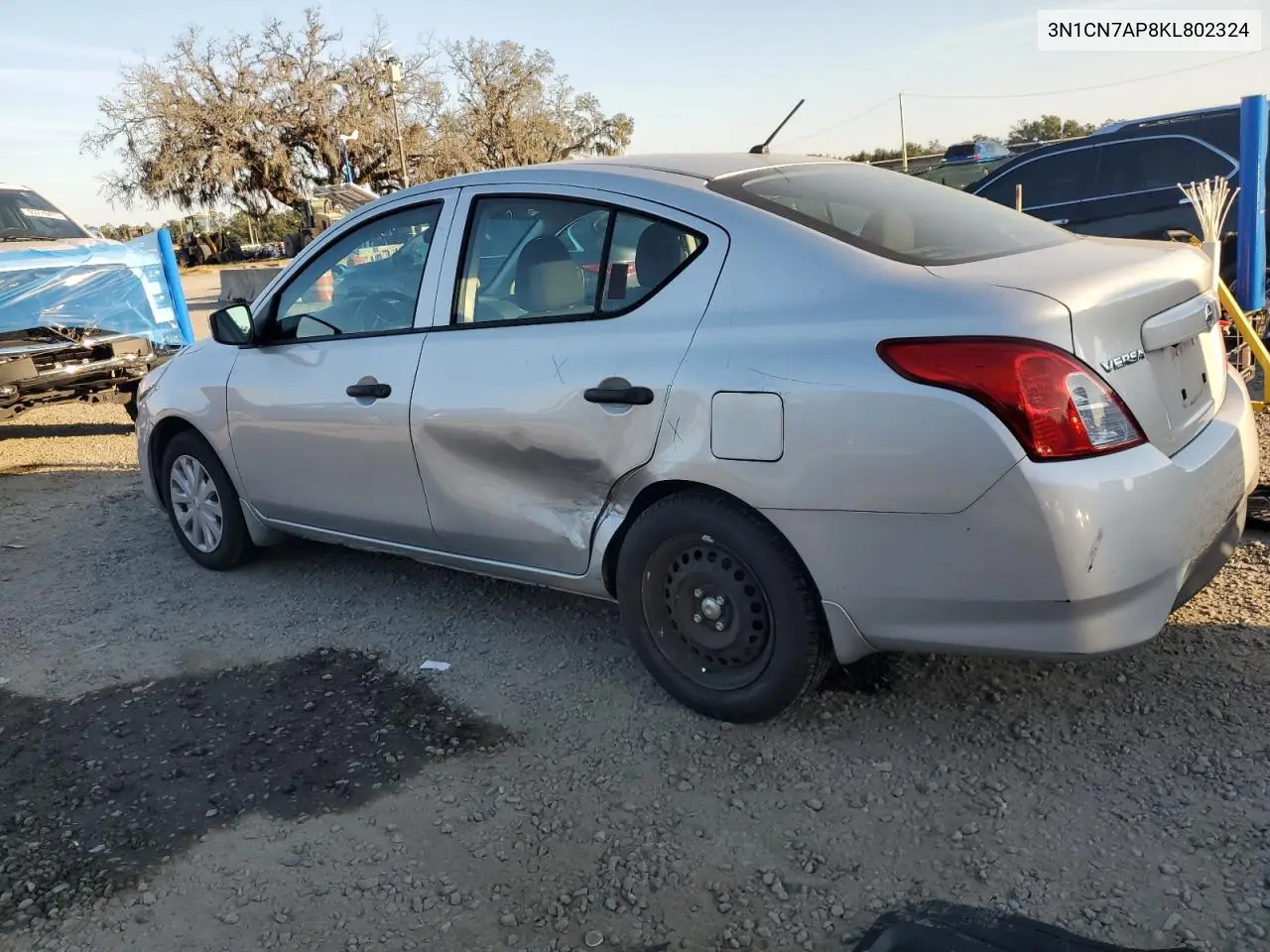 3N1CN7AP8KL802324 2019 Nissan Versa S