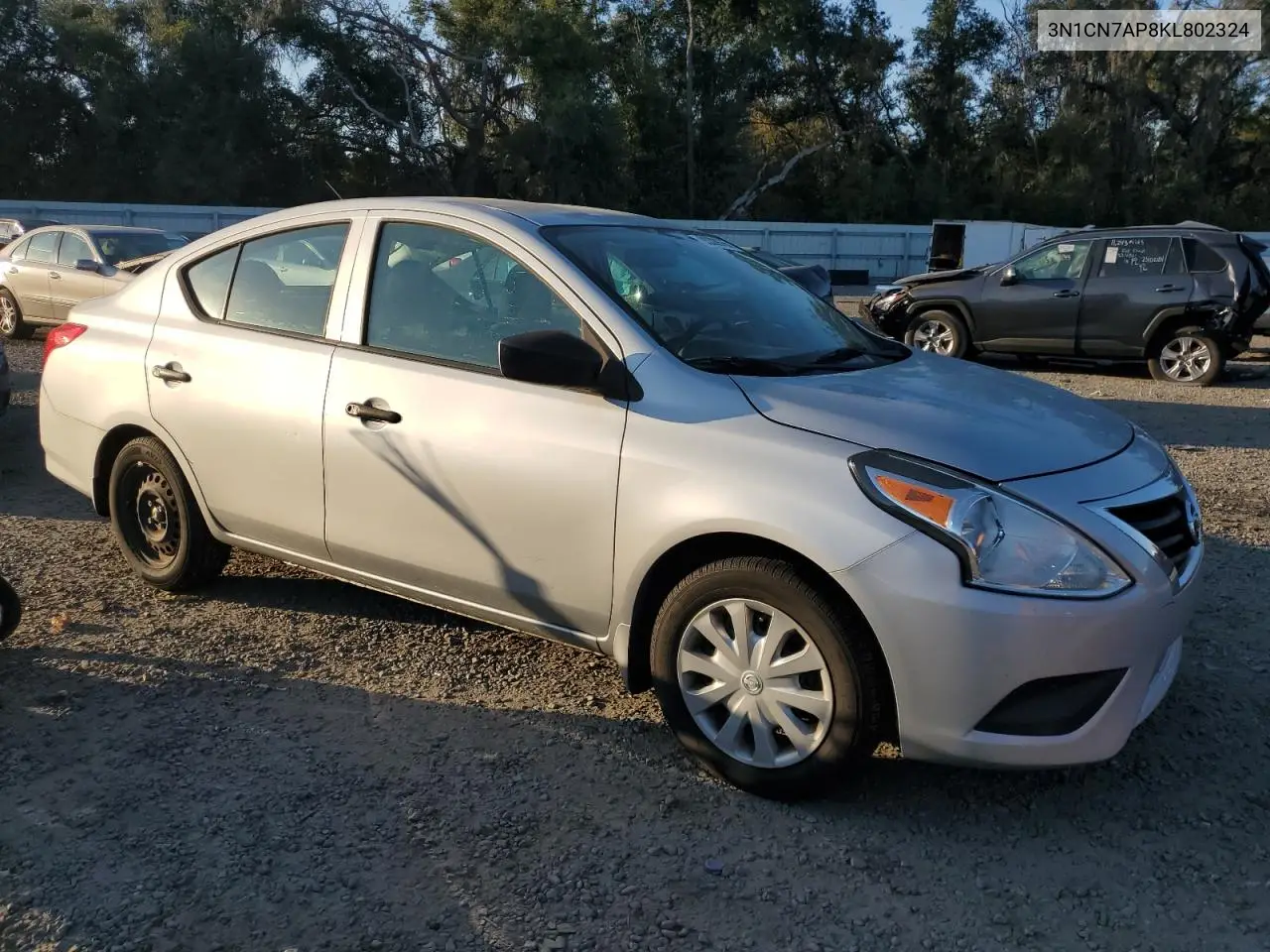 3N1CN7AP8KL802324 2019 Nissan Versa S