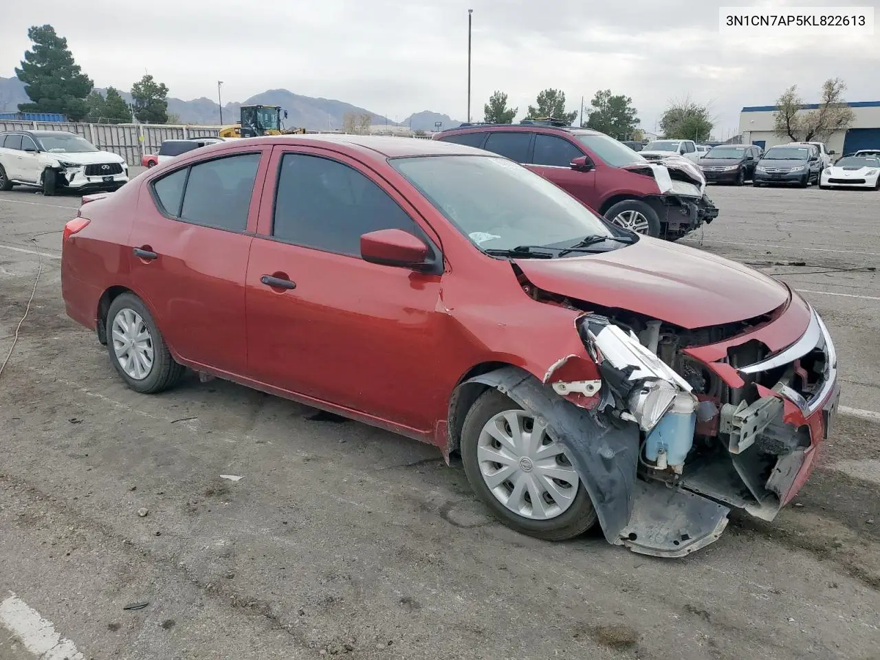 3N1CN7AP5KL822613 2019 Nissan Versa S