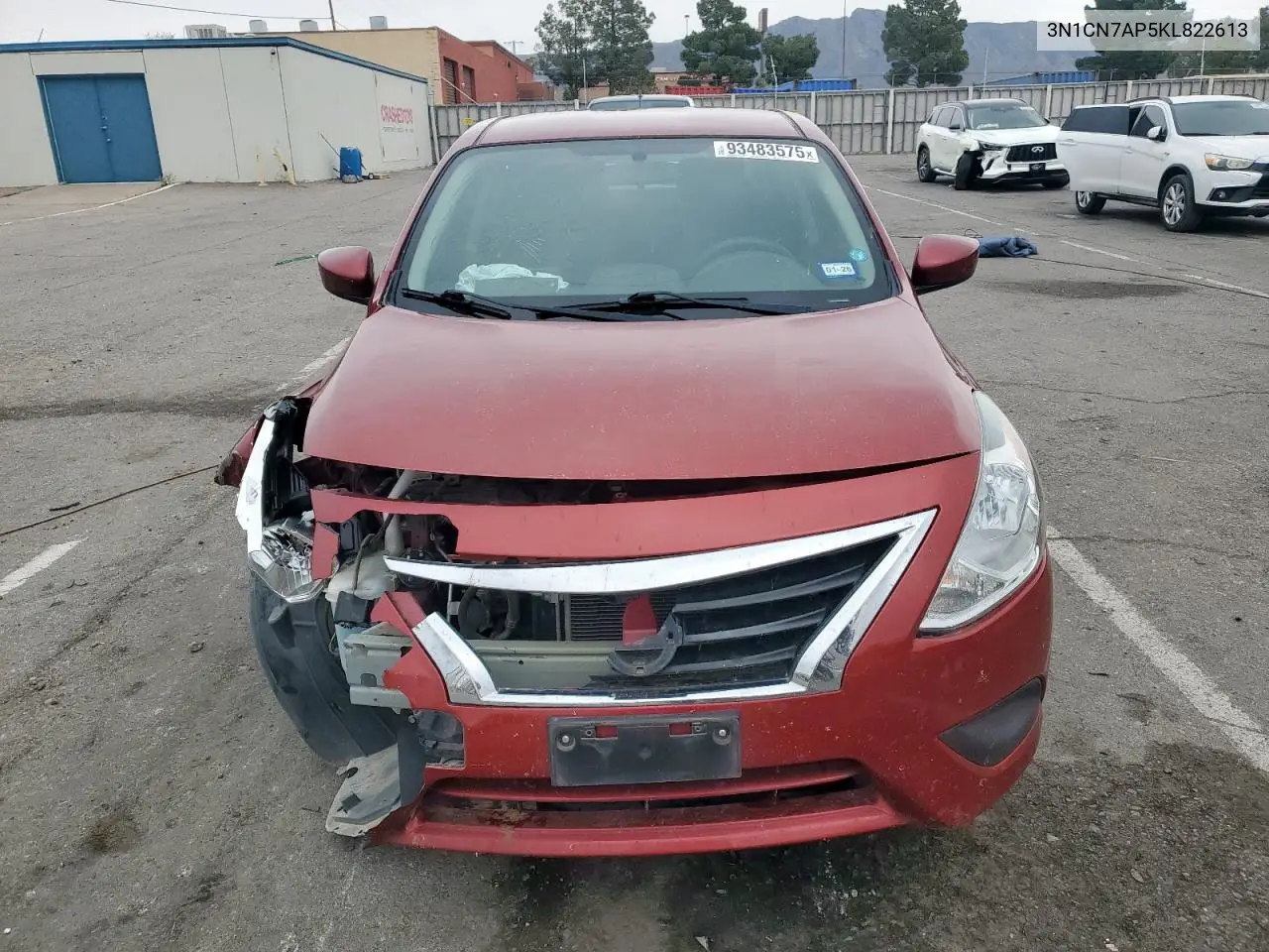 3N1CN7AP5KL822613 2019 Nissan Versa S