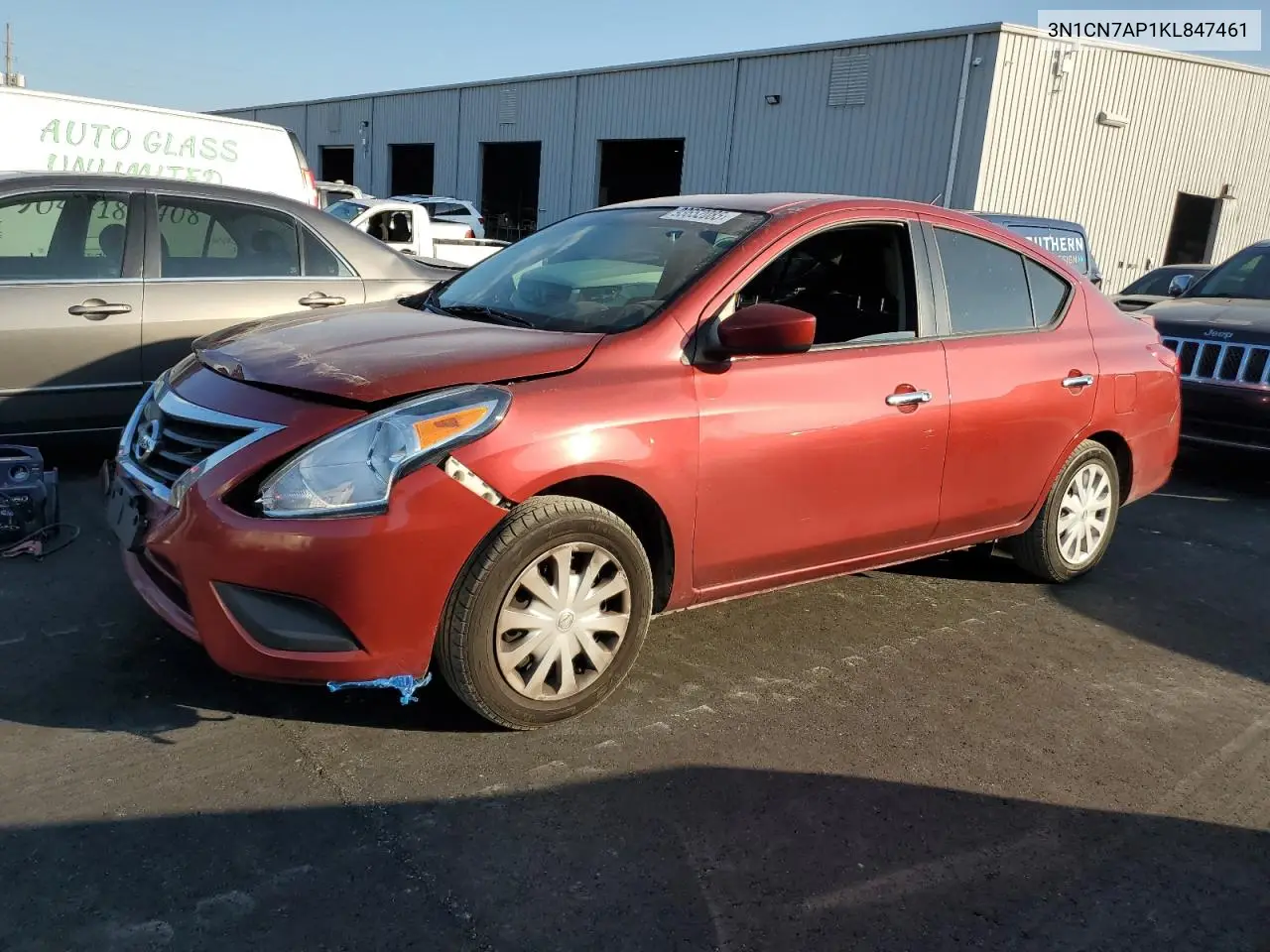 3N1CN7AP1KL847461 2019 Nissan Versa S