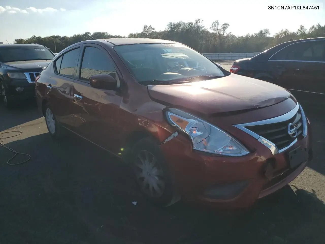 3N1CN7AP1KL847461 2019 Nissan Versa S