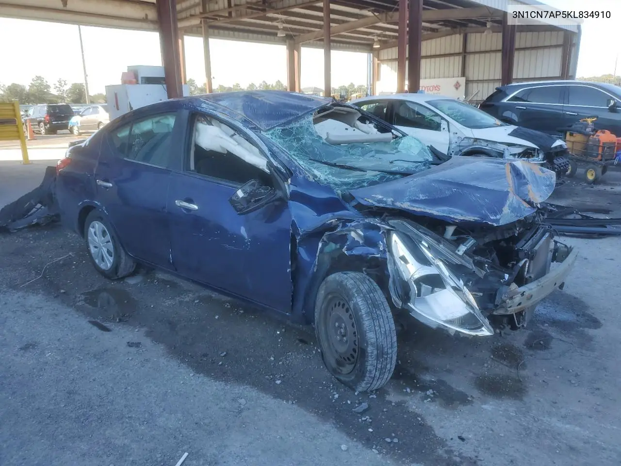 3N1CN7AP5KL834910 2019 Nissan Versa S
