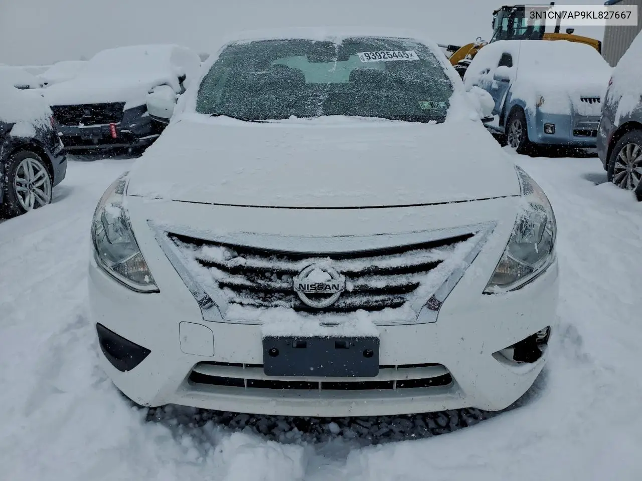 3N1CN7AP9KL827667 2019 Nissan Versa S