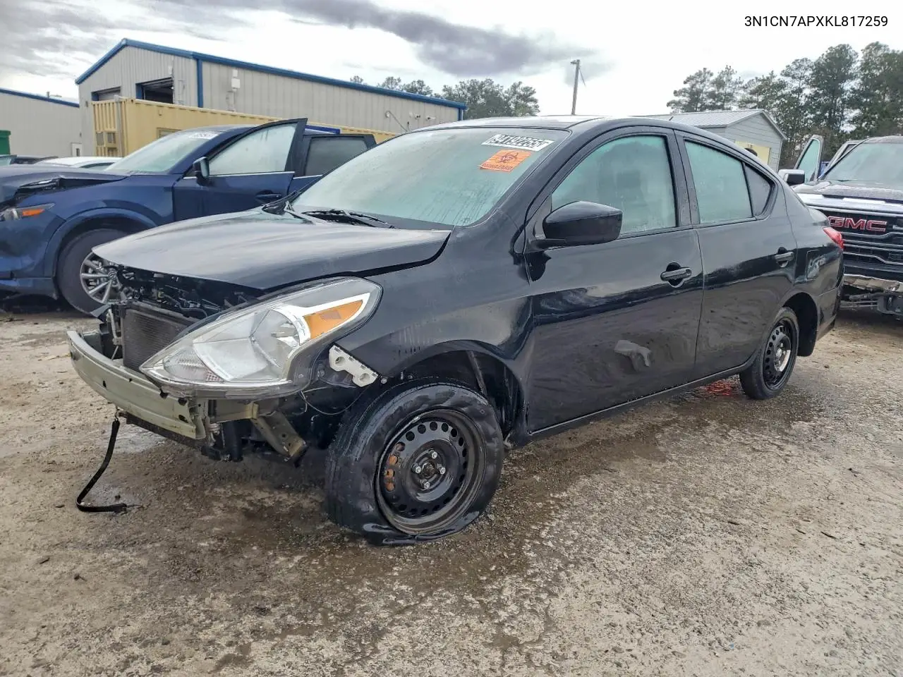 3N1CN7APXKL817259 2019 Nissan Versa S