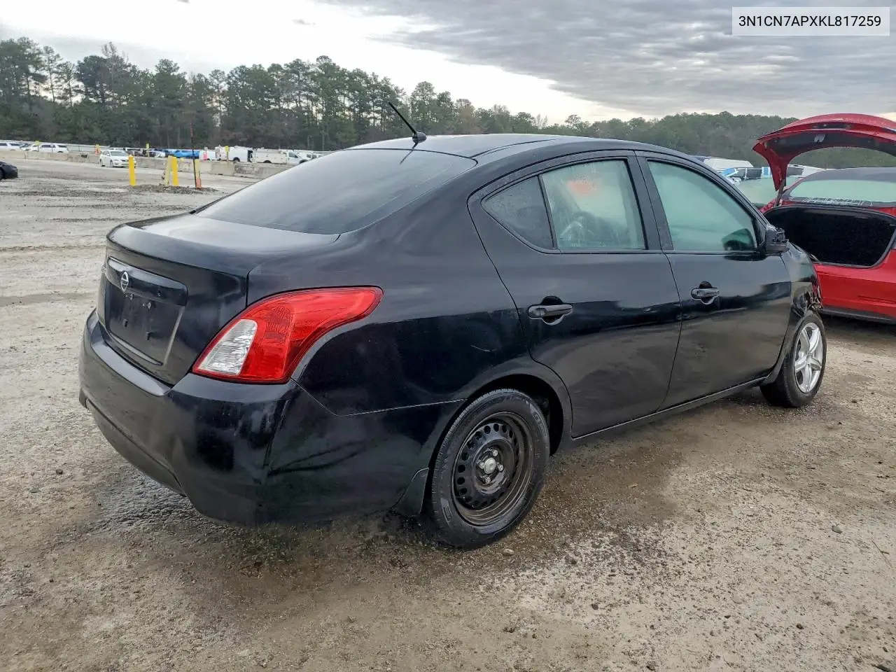 3N1CN7APXKL817259 2019 Nissan Versa S
