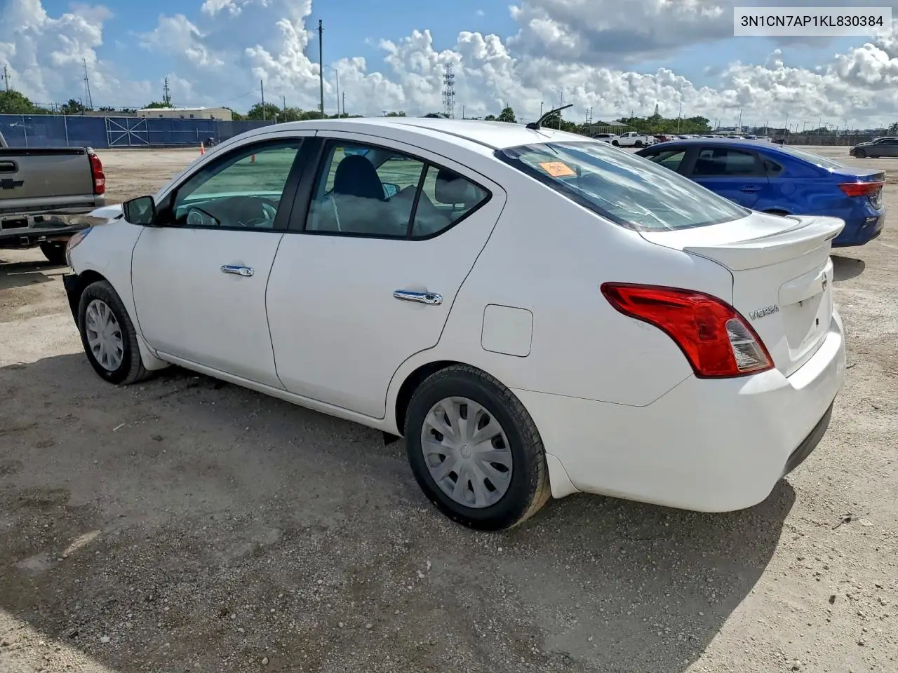 3N1CN7AP1KL830384 2019 Nissan Versa S