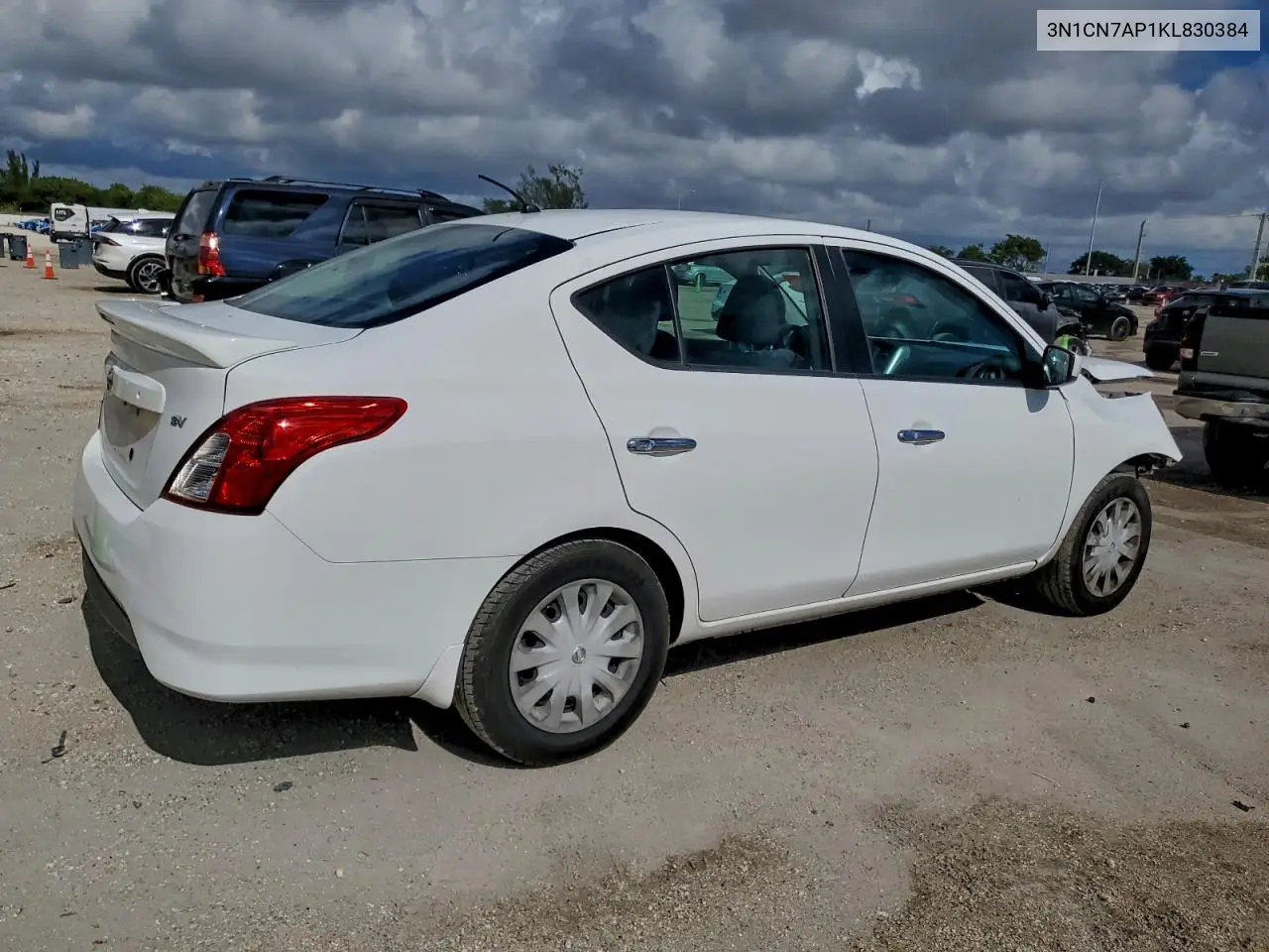 3N1CN7AP1KL830384 2019 Nissan Versa S