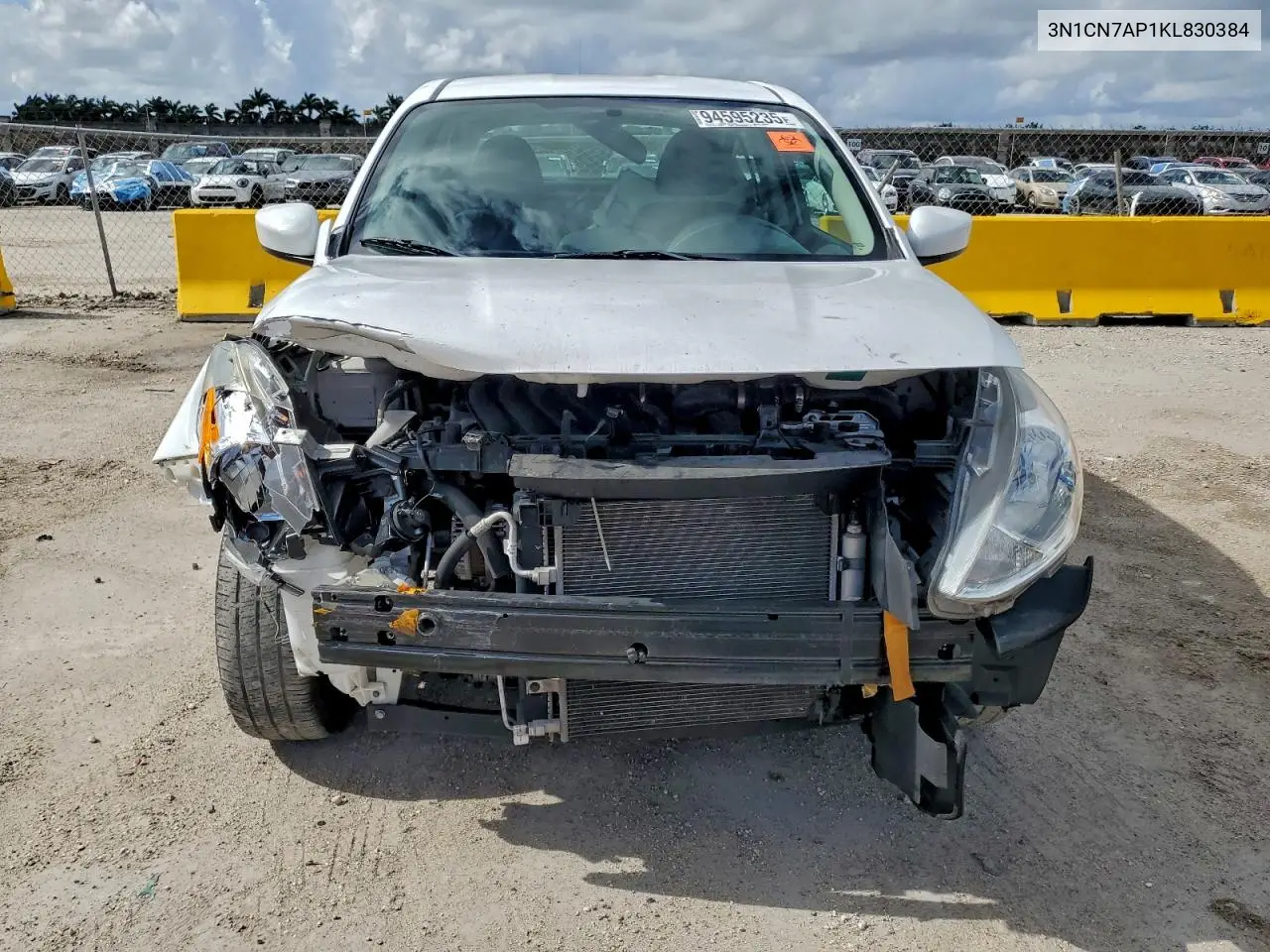 3N1CN7AP1KL830384 2019 Nissan Versa S