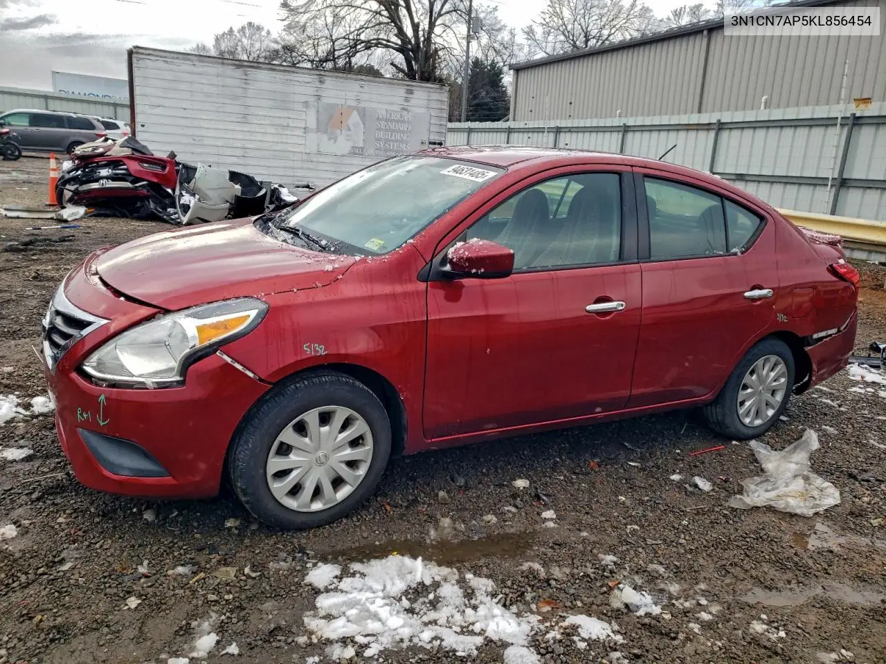 3N1CN7AP5KL856454 2019 Nissan Versa S