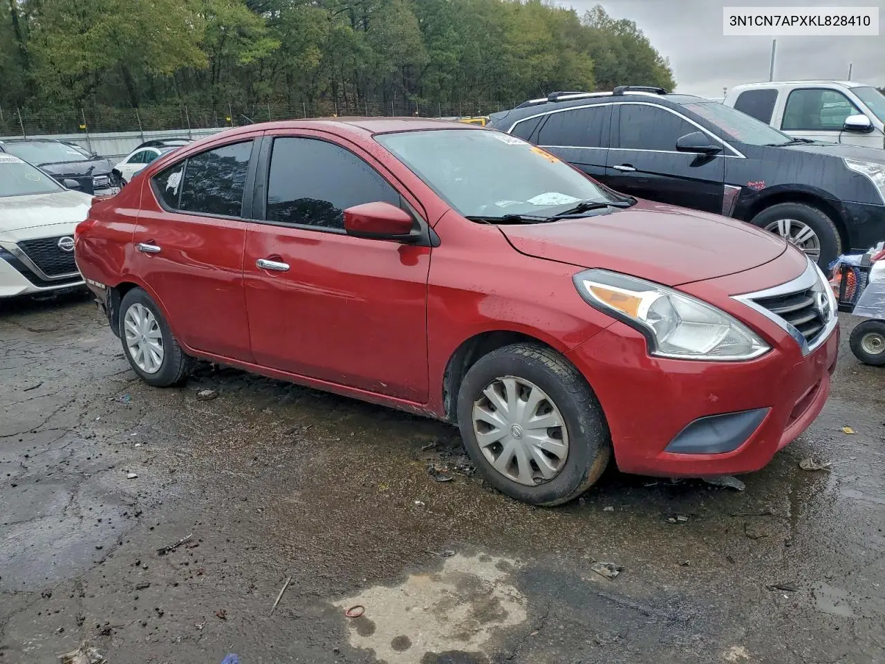 3N1CN7APXKL828410 2019 Nissan Versa S