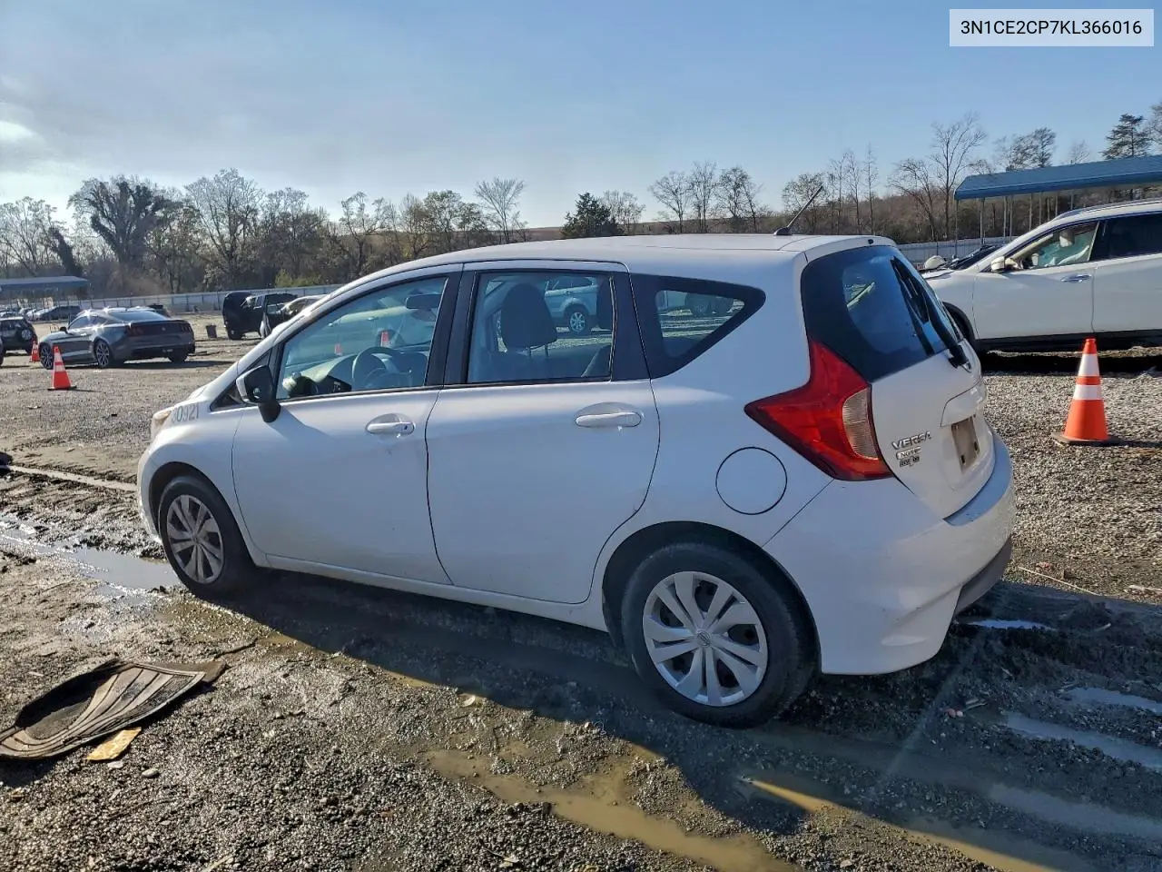 3N1CE2CP7KL366016 2019 Nissan Versa Note S