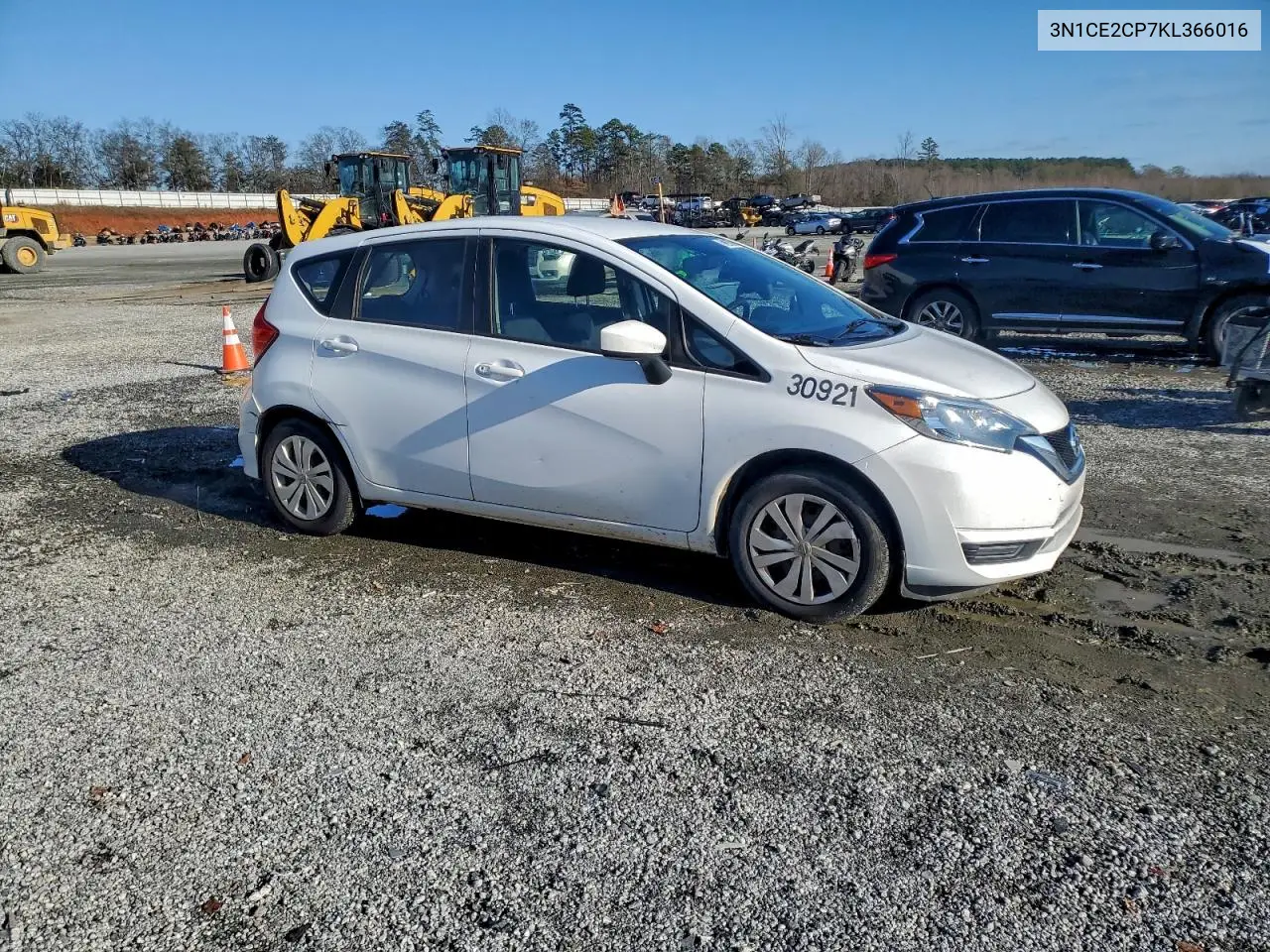 3N1CE2CP7KL366016 2019 Nissan Versa Note S
