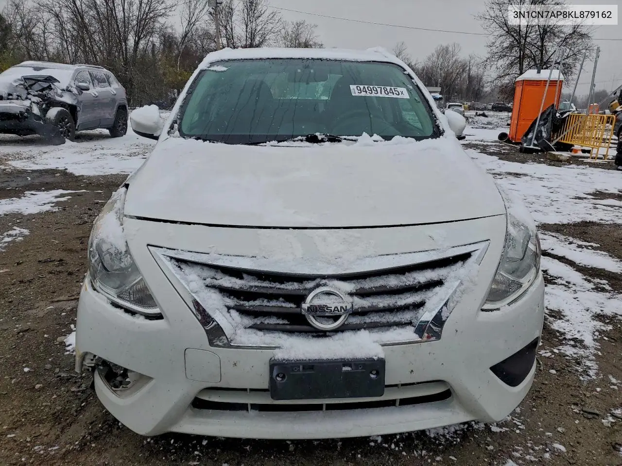 3N1CN7AP8KL879162 2019 Nissan Versa S