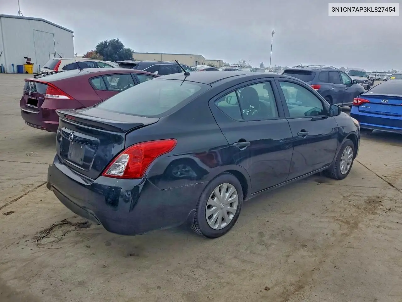 3N1CN7AP3KL827454 2019 Nissan Versa S
