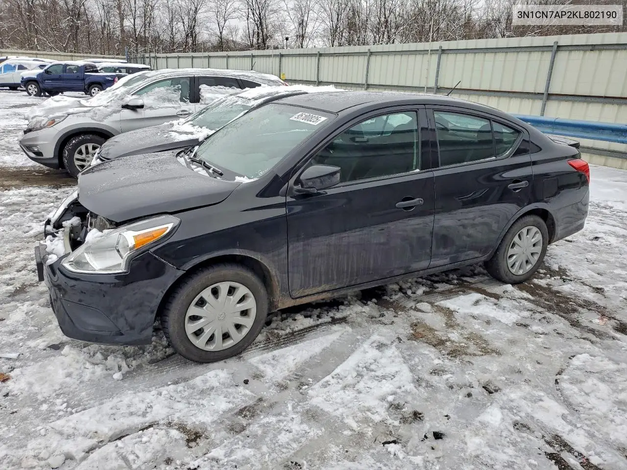 3N1CN7AP2KL802190 2019 Nissan Versa S