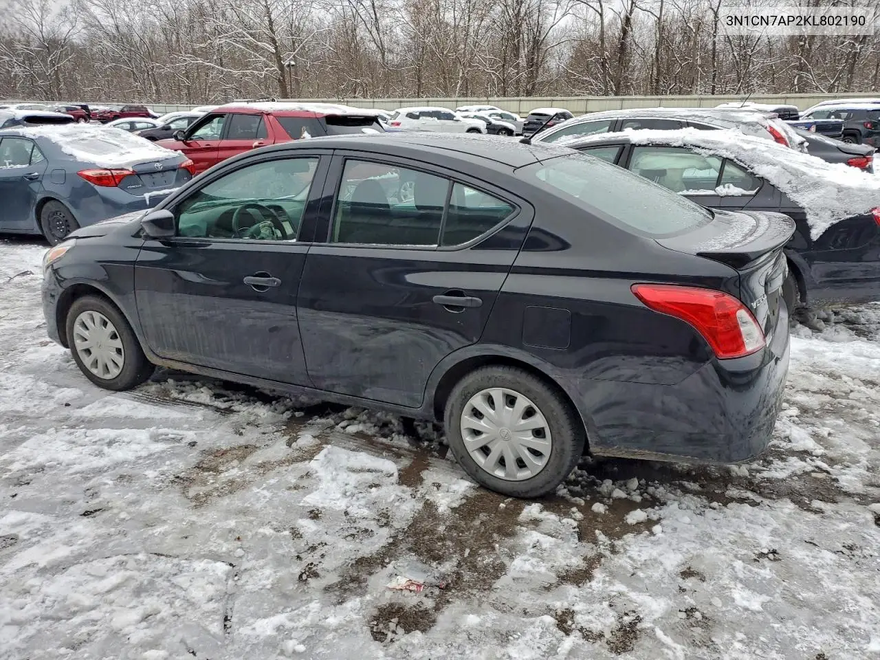 3N1CN7AP2KL802190 2019 Nissan Versa S