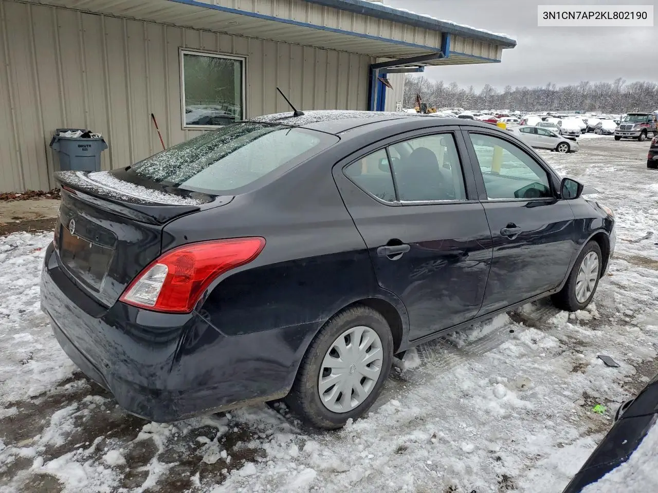 3N1CN7AP2KL802190 2019 Nissan Versa S