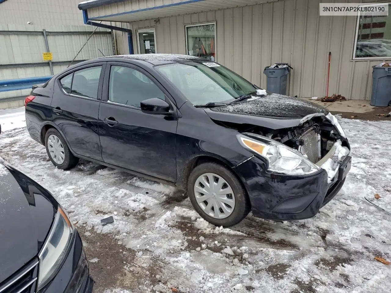 3N1CN7AP2KL802190 2019 Nissan Versa S