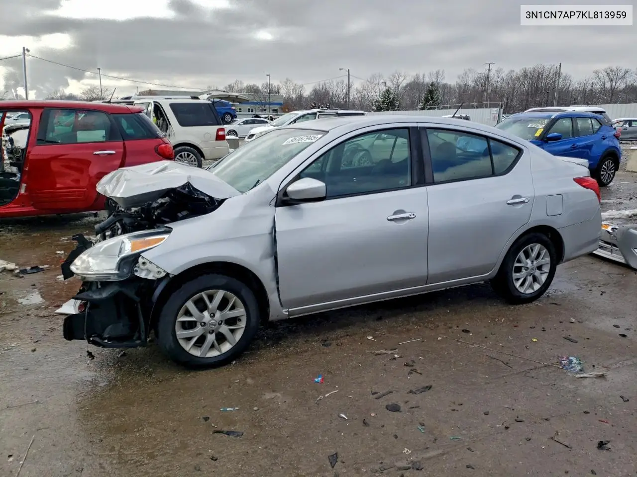3N1CN7AP7KL813959 2019 Nissan Versa S